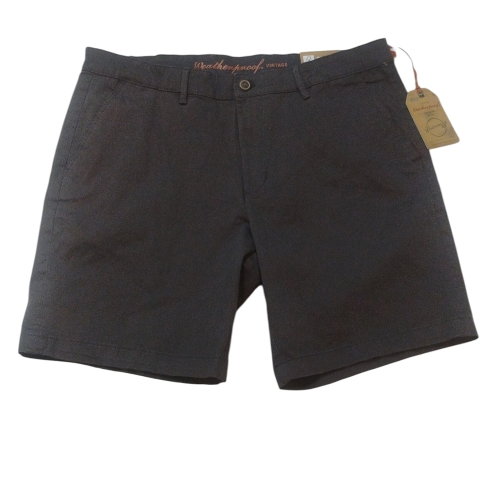 Weatherproof Forged Iron Chino Cargo Shorts SZ 36 NWT